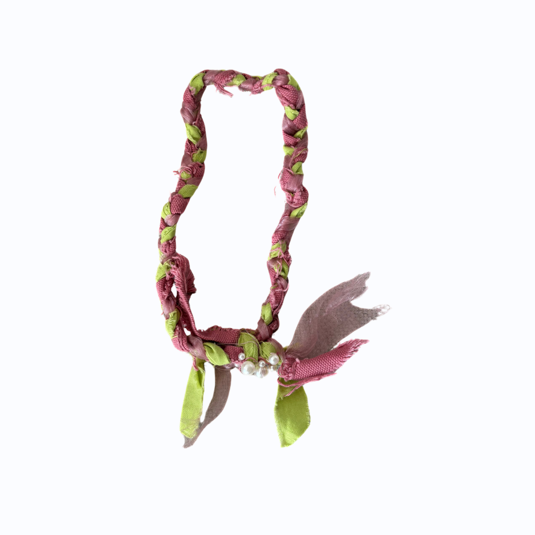 Braided necklace