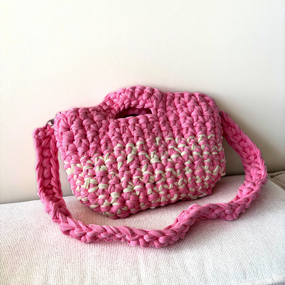 handbag with strap