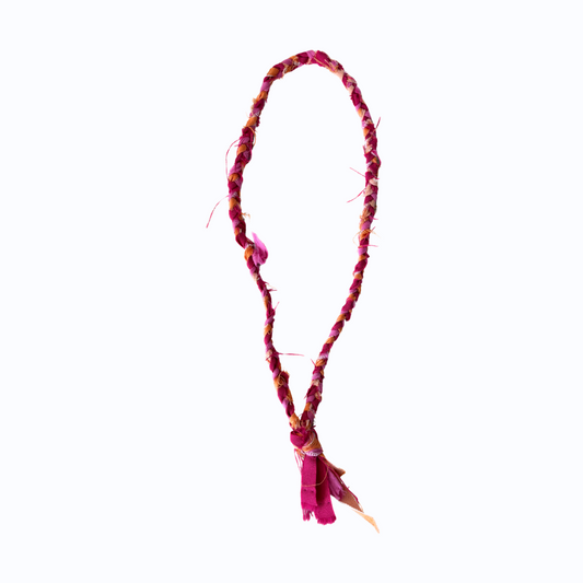 Braided necklace