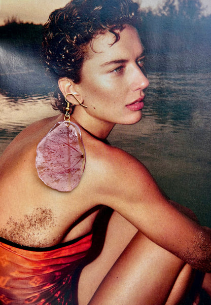 Flower earrings